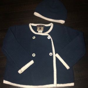 Sweater and hat size 18-24m